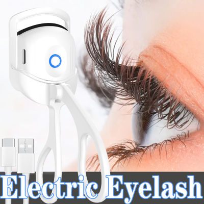 แบบพกพาไฟฟ้า Heated Eyelash Curler หวี Eye Lash Perm Long Lasting Shaping Eyelash Curls ความร้อน Eyelash Curler เครื่องมือแต่งหน้า