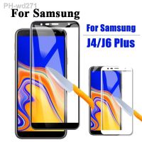 Protective Glass on The for Samsung J4 J6 Plus S6 Tempered Glas Screen Protector Galaxy J4plus J6plus S6 Protect Film 3D