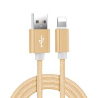 325วังฮีขายดี - / สายชาร์จข้อมูล USB ถักไนลอนสำหรับ iPhone 6 6S 7 8 Plus X XR XS 11 12 13 14 Pro Max 5 S 5 SE iPad Air 2 Fast Charger Cable