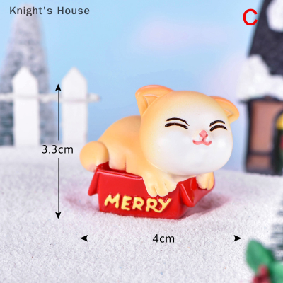 Knights House เครื่องประดับตั้งโต๊ะในบ้านรูปปั้นสัตว์รูปนกเพนกวินกวางคริสต์มาสขนาดเล็ก