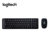 MK220 Wireless Keyboard Mouse Combo แป้นพิมพ์ภาษาอังกฤษแล็ปท็อป Optical Ergonomics