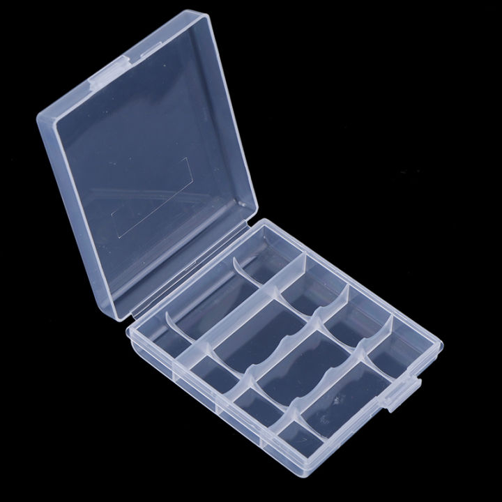 csndices-กล่องใส่แบตเตอรี่พลาสติกสำหรับกล่องเก็บแบตเตอรี่-aa-aaa-14500-10440-4ก้อน
