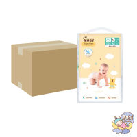 [ยกลัง 4 แพ็ค] BABY MOBY ผ้าอ้อมสำเร็จรูป ชนิดกางเกง Pants Diapers ไซส์ M