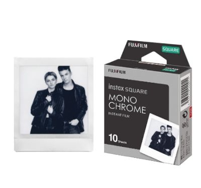 Fujifilm Instax Square  monochrome  ฟิล์มขาวดำ *พร้อมส่ง*