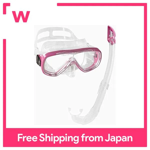 Cressi Snorkeling 2piece set [ONDA & MEXICO] SLR mask with splash