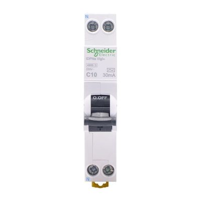 original
 Schneider single-chip 1P double-input double-outlet leakage circuit breaker IDPNa Vigi 1P N