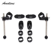 Adjustable Universal Motorcycle Fairing Windscreen Windshield Mount Kit Bracket For Street Bike With 22MM 25MM 28MM Handlebar