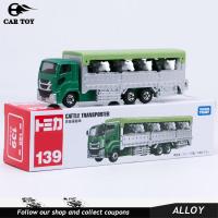 รถของเล่น Takara Tomy Tomica No. 139วัว Transporter ยาวยานพาหนะรถบรรทุกรถ Diecast Moder ของเล่น