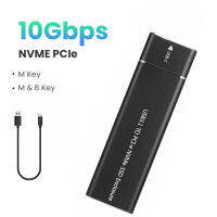 M2 SSD กรณี NVMe Enclosure 10Gbps M.2 USB Type C 3.1 SSD Adapter สำหรับ2230 2242 2260 2280 NVME PCIE SSD Disk กล่อง M.2 SSD กรณี