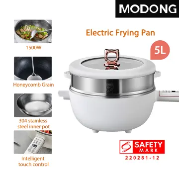 1.8l Electric Cooking Pot Multifunctional Non-stick Pan Household 1-2  People Hot Pot Single/double Layer Electric Rice Cooker - Pans - AliExpress