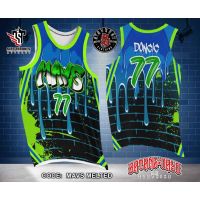 UNIQUE MAVS MELTED JERSEY INSPIRED FULL SUBLIMATION PRINT