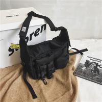 กระเป๋าสะพายข้างผู้ชาย กระเป๋าคาดเอว Mens sports waterproof and durable multi-function outdoor fashion Messenger bag