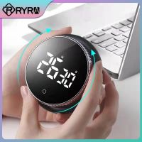 Multifunction Easy Place Stopwatch Alarm Clock Battery Power Supply Household Kitchen Timer With Led Display Screen 70g Black