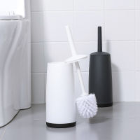 Household Toilet Brush Set Cleaning Long Handle To No Dead Ends toilet brush black Creative Toilet Brush Free Punching Soft Fur