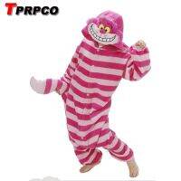 TPRPCO Winter New Sleepsuit Adults Cartoon Cheshire Cat Onesies Unisex Onesies Pajamas Cosplay Costumes NL189