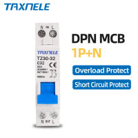 TZ30-32 DPN 1P + N เบรกเกอร์ Mini MCB 6A 10A 16A 20A 25A 32A Din Rail Miniature ในครัวเรือน Air Switch