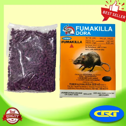 Fumakilla Dora Racun Tikus 100g / Rat Killer / Home Guarder Kill Rats