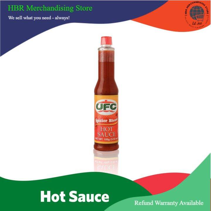 UFC Hot Sauce Spicier Blend 100 g Lazada PH