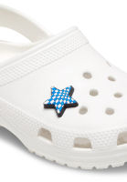 CROCS Jibbitz Checked Blue Star ตัวติดรองเท้า