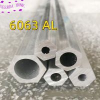 New Hexagonal aluminum tube 6063 AL Hexagonal tubing DIY Model Material Science wholesale price Wires Leads Adapters