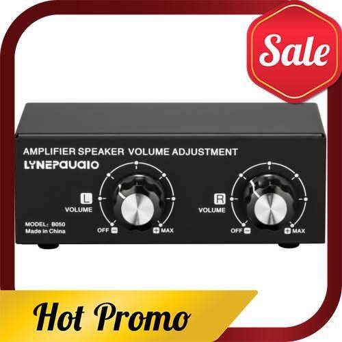 150W 14AWG Desktop Passive Speaker Volume Control Box Amplifier Speaker Volume Adjustment with