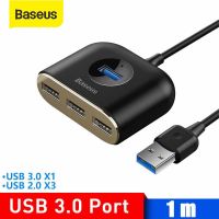 BASEUS USB HUB เป็น USB 3.0 USB HUB สำหรับ MacBook Pro Surface Pro 6 USB 2.0 HUB USB Splitter พร้อมพอร์ต Micro USB USB 3.0 Type-C HUB