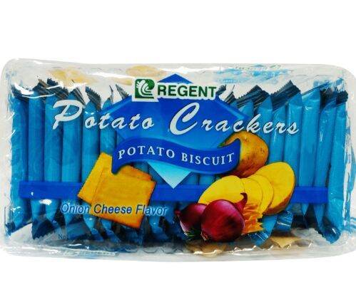 Regent Potato Crackers Potato Biscuits Onion Cheese Flavor -10gx20 ...