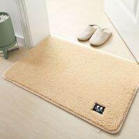 【cw】 Soft Fluffy Absorption Non-Slip Rug Floor Mats Rugs Shower Room Color Doormat ！