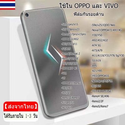 [ส่งจากไทย] ฟิล์มด้าน ฟิล์มกระจกเต็มจอ OPPO A32/A52 A57/A11 A11 VIVO ฟิล์มกระจกแบบด้าน ฟิล์มเล่นเกมส์ ฟิล์มกระจก AG ใส่เคสได้
