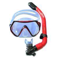 หน้ากากดำน้ำพร้อมท่อหายใจแบบ Mask Super Dry Snorkel Child สำหรับเด็ก