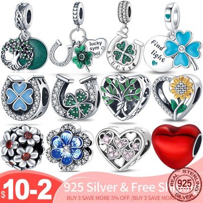 【YF】 Pingente de encanto animal 925 prata esterlina coração para pulseira feminina jóias faça você mesmo
