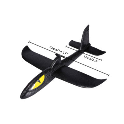 Electric Glider Drone Airplane for Kids Rechargeable Manual Throwing Foam Electric Outdoor Plane Toys