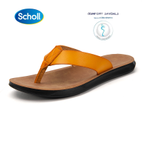 Scholl Mens Slippers Brazillian2 3u-1958 รองเท้าคีบ ชาย หญิง Plus Size：EU38-EU47