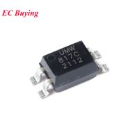 ชิปออปโต้คัปเปลอร์ SMD IC 817C-S 817 817C PC817 10ชิ้น/ล็อตสินค้าใหม่ของแท้