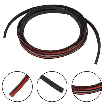 【DT】2M T-Type Rubber Sealing Strip For Car Edge Trim Bumper Lip Side Skirt Black EPDM Rubber Sealed Strips 5MM*7MM Auto Accessories  hot