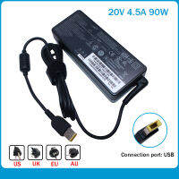 20V 4.5A 90W AC อุปกรณ์ชาร์จไฟสำหรับแล็ปท็อปอะแดปเตอร์สำหรับ Thinkpad ADLX90NLT3A PA-1900-72 K4350A A36200252 ADLX90NCC3A ADLX90NLC3A