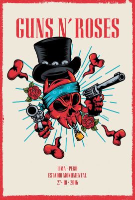 โปสเตอร์ Guns n Roses กันส์แอนด์โรสเซส Axl Rose Slash Music Poster รูปภาพขนาดใหญ่ ของสะสม ของแต่งบ้าน ของแต่งห้อง โปสเตอร์แต่งห้อง โปสเตอร์ติดผนัง 77poster