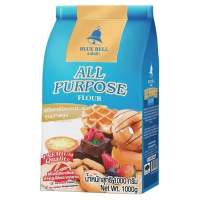 ระฆังฟ้า แป้งอเนกประสงค์คุณภาพสูง 1 กก. ✿ BLUE BELL All-Purpose Flour 1 kg.