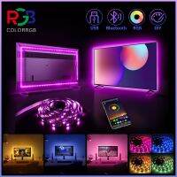 ColorRGB Backlight for tv USB Powered LED strip light RGB5050 For 24 Inch-60 Inch TVMirrorPC APP Control Bias