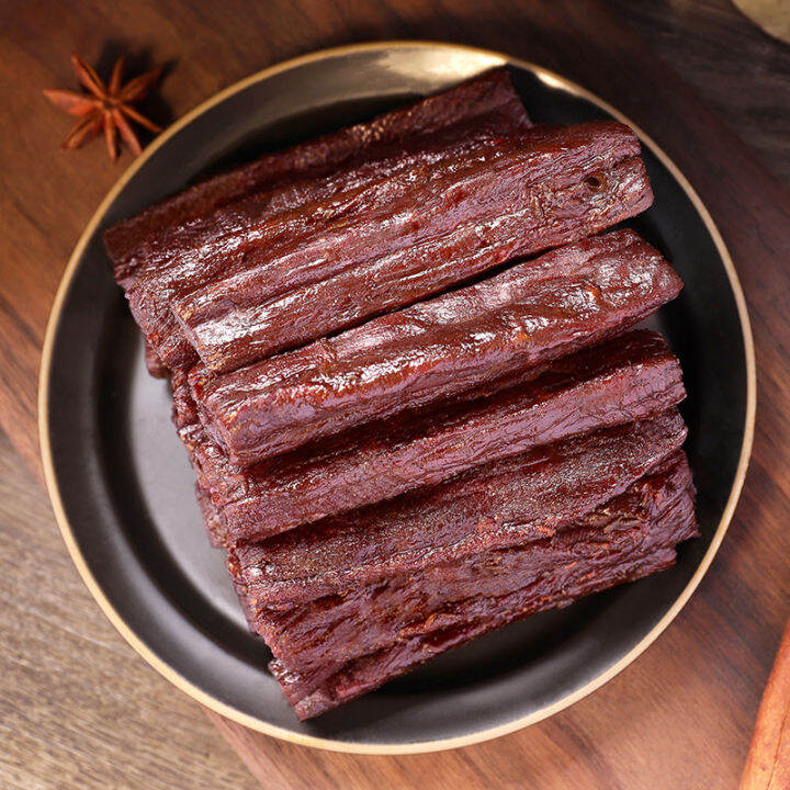 Inner Mongolia specialty airdried beef jerky 500g authentic handtorn bagged vacuum cooked food