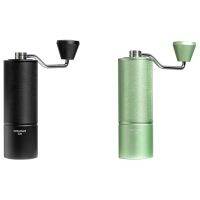 C3S Manual Coffee Grinder Burr Inside All Metal Body Portable Hand Grinder with Double Bearing