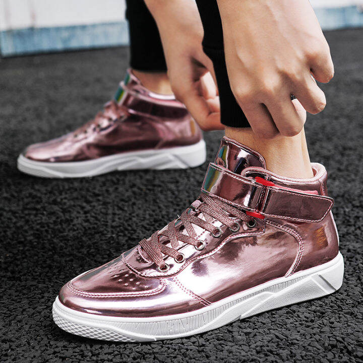 luxury-gold-men-shoes-patent-leather-designer-sneakers-men-high-top-mirror-shoes-hip-hop-mens-casual-shoes-zapatillas-hombre