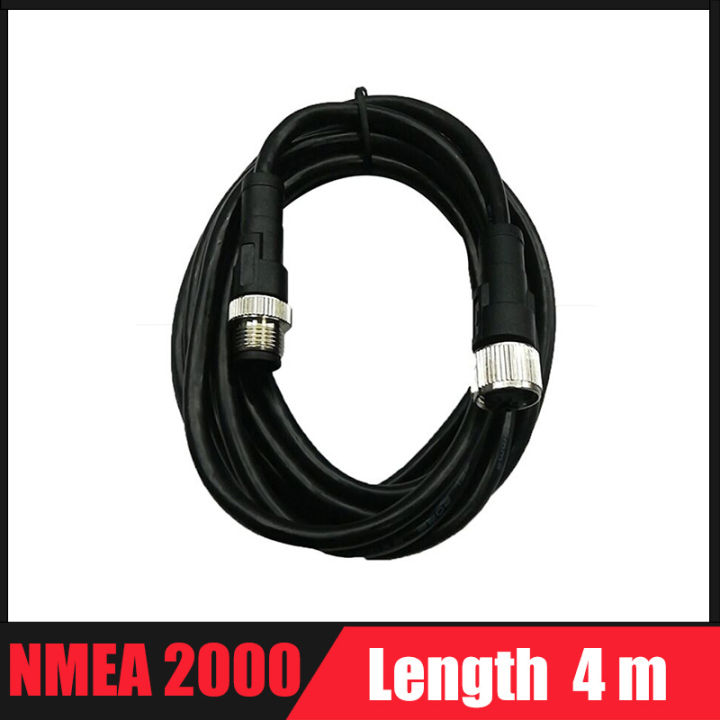 สายต่อ-nmea2000สำหรับแปลงสัญญาณเซ็นเซอร์เป็น-nmea2000-converter-dc-9-30v-converter-0-5-4เมตรสายสีดำ
