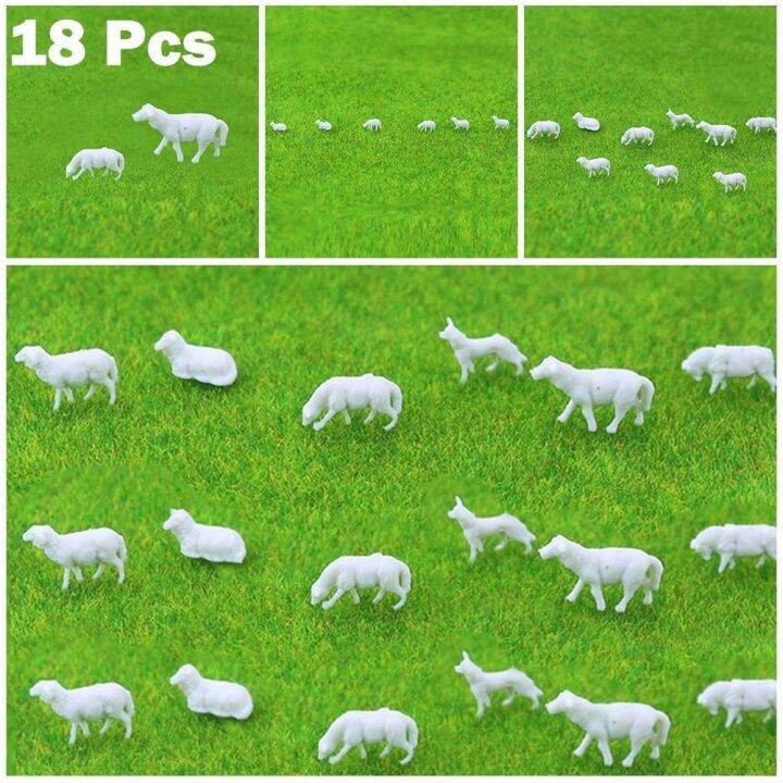 Sheep Sheep Animals Model 18Pcs 187 Animals Model Farm Animals HO