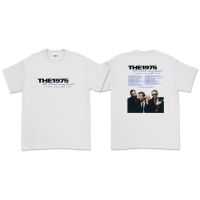 à➩➢เสื้อยืดแขนสั้น พิมพ์ลาย The 1975 - NORTH AMERICAN TOUR 2022 สําหรับผู้ชาย