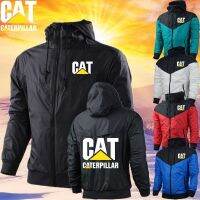 ☋ CATเสื้อแจ็คเก็ตกันลม กันน้ำ แขนยาว มีฮู้ด สำหรับผู้ชาย Jacket รุ่นขนาด