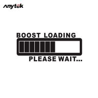 ANYTEK สติกเกอติดรถสติ๊กเกอร์ติดท้ายรถยนต์ สติ๊กเกอร์ BOOST LOADING กรุณารอสักครู่ อุปกรณ์ตกแต่งรถยนต์จัดแต่งทรงผม