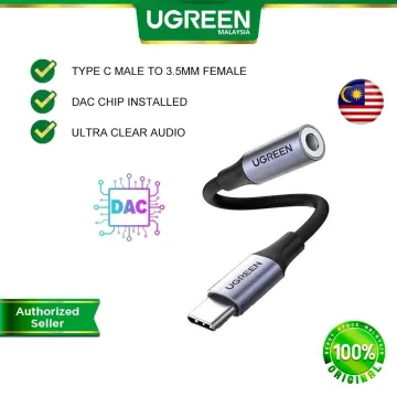 UGREEN USB-C to Lightning Audio Adapter Cable USB Type C Male to