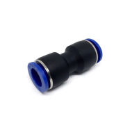 ข้อต่อลม  ข้อต่อตรงเสียบสายลม  2 ทาง  AirHose Fitting ฟิตติ้งท่ออากาศ ขนาด PU-4,6,8,10,12,14,16(mm)