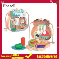 Kids Toys Shoulder Bag Kids Pretend Play Toys Simulation Food Makeup Doctor Kitchen Plastic Toy Set for Boys and Girls